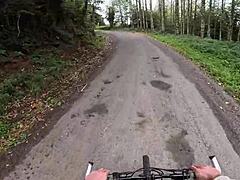 I Was Jerking Off In Forest When She Surprised Me. Want To Fuck Without Caring Who Sees?