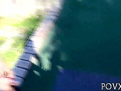 Barely Legal Teen in POV Blowjob Scene