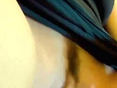 Tattooed horny hot 19-year-old with natural tits in oral and masturbation