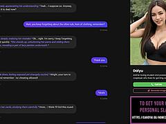 Playing Strip Poker With AI Slut For Oral Sex