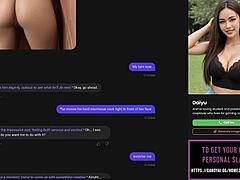 Playing Strip Poker With AI Slut For Oral Sex