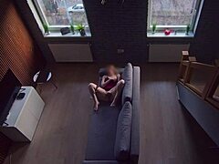 roommate caught me masturbating and i continue as he watch?