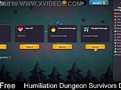 HUMILIATION DUNGEON SURVIVORS DEMO WITH FEMDOM AND MONSTER