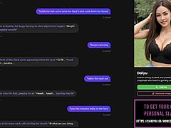 Playing Strip Poker With AI Slut For Oral Sex