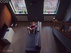 roommate caught me masturbating and i continue as he watch?