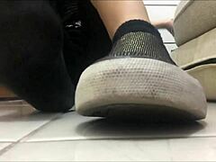 watch as i remove these black socks and spit on my feet, want to see more?