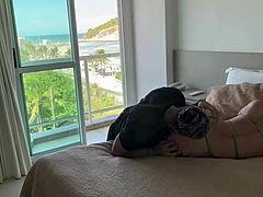 i woke the tourist with oral and a hard dick to fuck her nicely