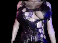 Beauty Chick Rides Big Dick in 3D Animation 😍