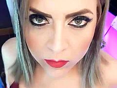 Zaramontoya Real Dedicates Video to Victor with 60cm Dildo in Webcam Massage