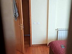 latina mom enjoys some private time.