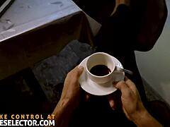 Stunning Wife Sends Russian Escort for Cock Company