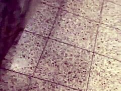 Piss and mini wank at diy store with public shop cock outdoor wanking.