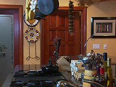 Hairless brunette beauty gets anal fuck bent over