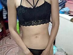 surprise husband with thongs, get nonstop fucks until ass hurts