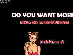 4K gorgeous fit babe cums on my dick!