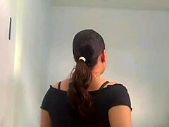 Panty Lines Visible In Tight Leggings Worn By Prostitute