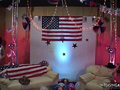 Two Amazing Chicks Bent Over And Licking Cocks In Cowgirl Position