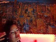 hot colombian masturbates publicly