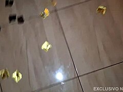 Cuckold's dream: lover bends over for monster cock