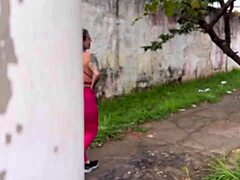 fucking deliciously on paulista streets, my peeled pussy getting licked