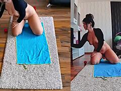 Naked Yoga Session