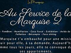 Au Service De La Marquise 2 French Femdom Joi