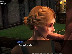 let's play depraved eden part 8 with blowjob, cumshot, and big tits action