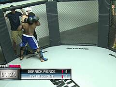 Sexy Blonde Jessica Moorev Gets Fucked By MMA Fighter!