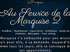 Au Service De La Marquise 2 French Femdom Joi