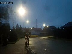 Outdoor tranny body BDSM session 😈 in public