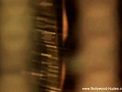 lovely brunette dances gracefully