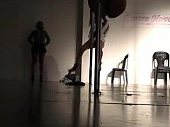 Doctorita Argenta Undresses And Pole Dances In Hospital!