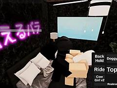 Smashing White Haired Robloxian Whore On Monday