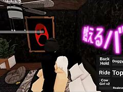 Smashing White Haired Robloxian Whore On Monday