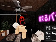 Smashing White Haired Robloxian Whore On Monday