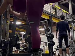 Watch Her Train with Big Tits and Ass