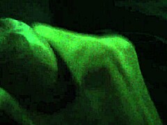 Quick solo handjob with music in the background