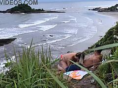 Casal E Flagrado Fazendo Sexo Na Praia Em Sao Paulo 🌊