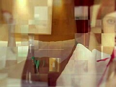 British teen lana harding stuffs her panties with insertions during masturbation