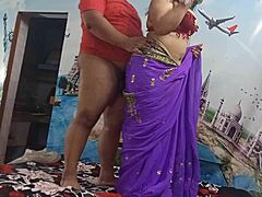 One of the best tamil sex videos of a crazy couple, ass spanking and clothes ripped creampie.