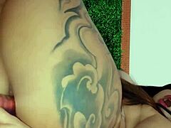 Having Fun Masturbating And Exploring My Anal Plug With A Tattoo Babe As This Real Doll Gets Naughty