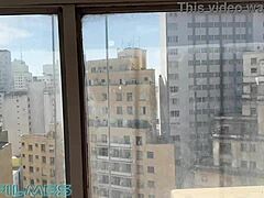 Brazilian big ass milf gets rough orgasm in close up