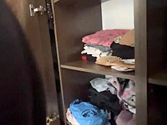 why does my stepmom touch herself while i watch from the closet, now i finger her wet pussy?