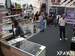 Amateur Couple Engages In Hardcore Blowjob And Fucking In Shop