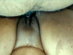 Bold Action on Clean Shaved Big Pussy with Hairless Details in Intense Big Ass Focus