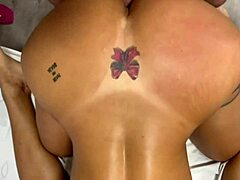 hey dude, i'm choking on this massive cock while pounding my friend's wet brazilian wife deep 😈🍆