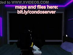 Roblox Slut Sucking Dick with Cumshot Deepthroat and Rough Sex Action