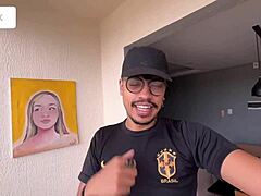 i love showing off my new apartment and breaking it in with rough homemade fuck featuring cute brazilian teen amberzinha...