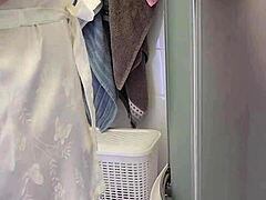 hey, stepmom gave her stepson a handjob until he came hard