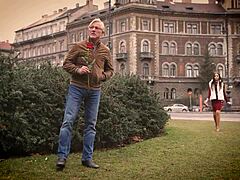 Valentines promo features a blonde European girl bent over for anal fucking. She rides the monster cock in cowgirl and doggystyle until cum covers her shaved pussy.